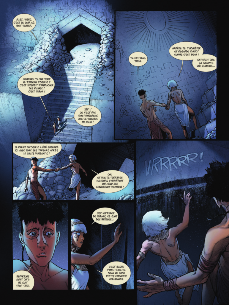 Tanis tome 1 Dupuis planche