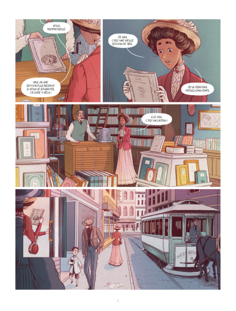 Le Secret de Miss Greene Le Lombard planche 7