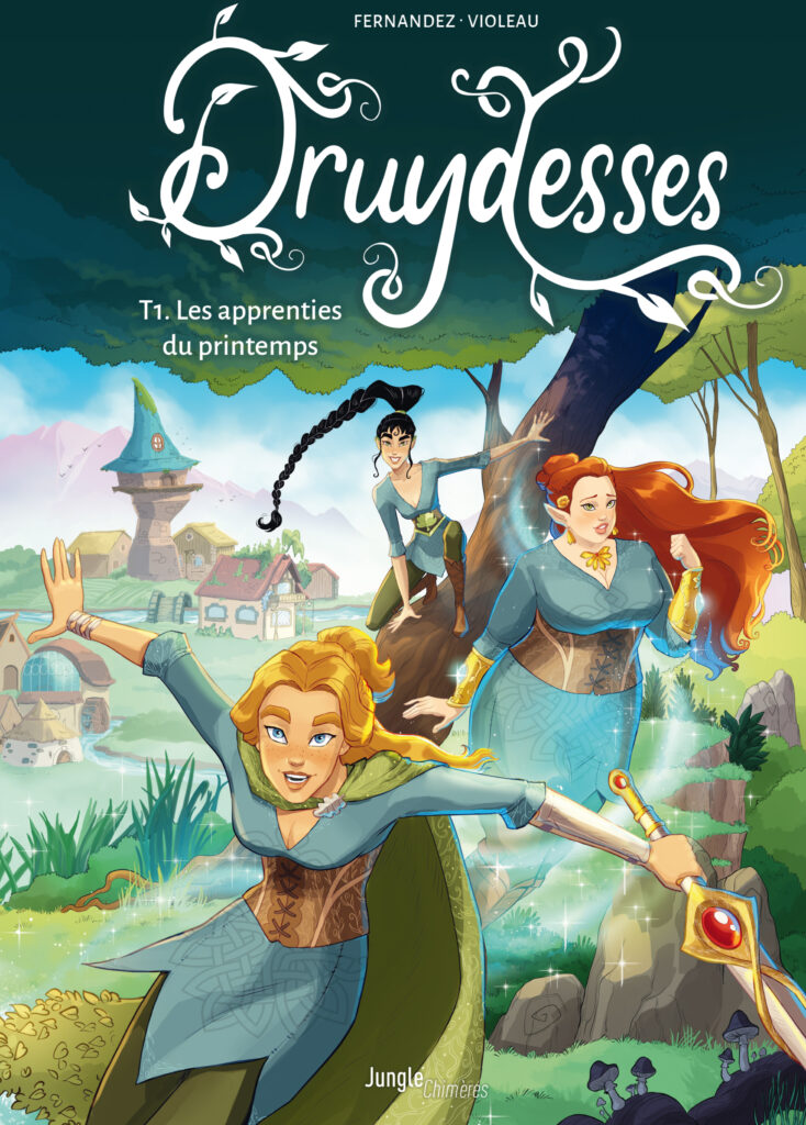 Druydesses tome 1 Jungle couverture