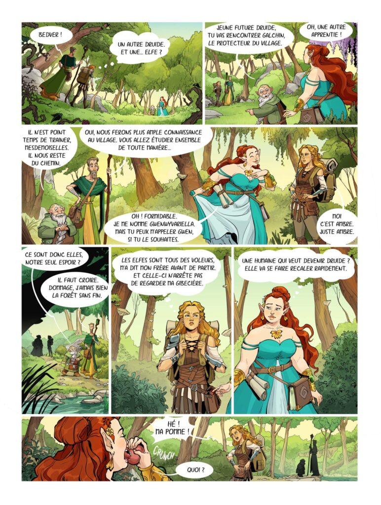 Druydesses tome 1 Jungle planche 2