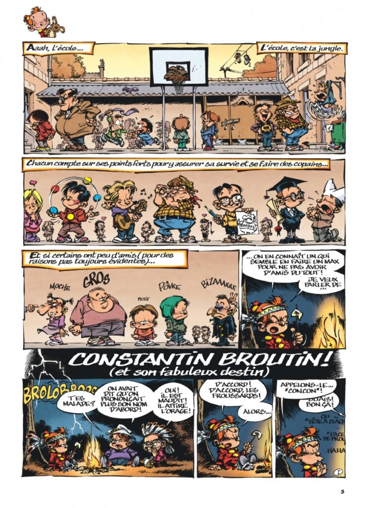 Le Petit Spirou tome 20 Dupuis planche 3