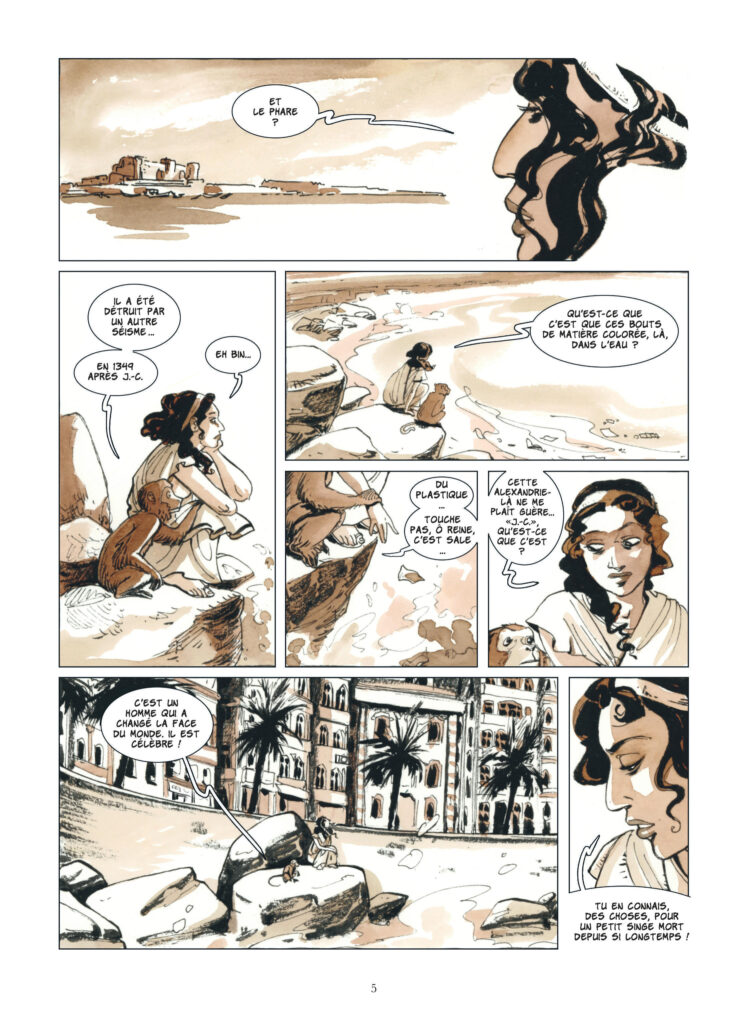 Moi, Cléopâtre, dernière reine d'Egypte Dargaud planche 5