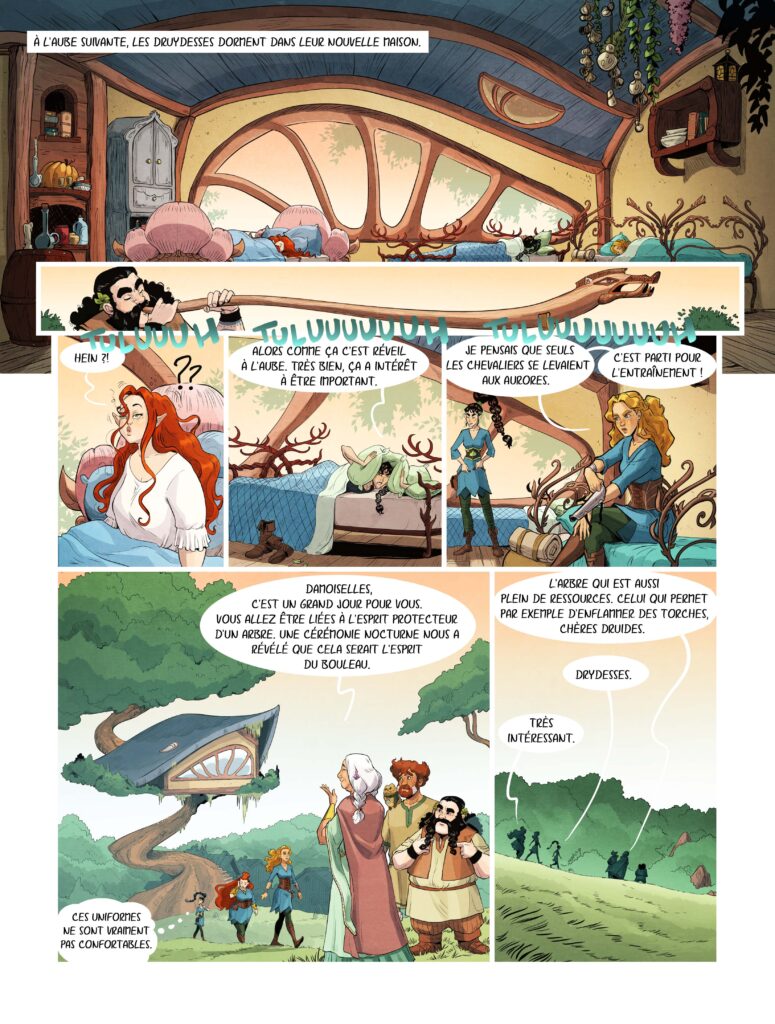 Druydesses tome 1 Jungle planche 13