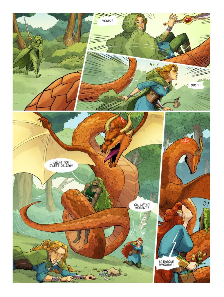 Druydesses tome 1 Jungle planche 35