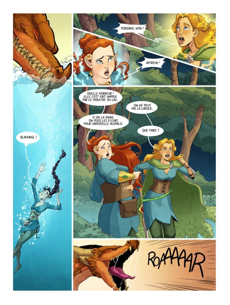Druydesses tome 1 Jungle planche 39