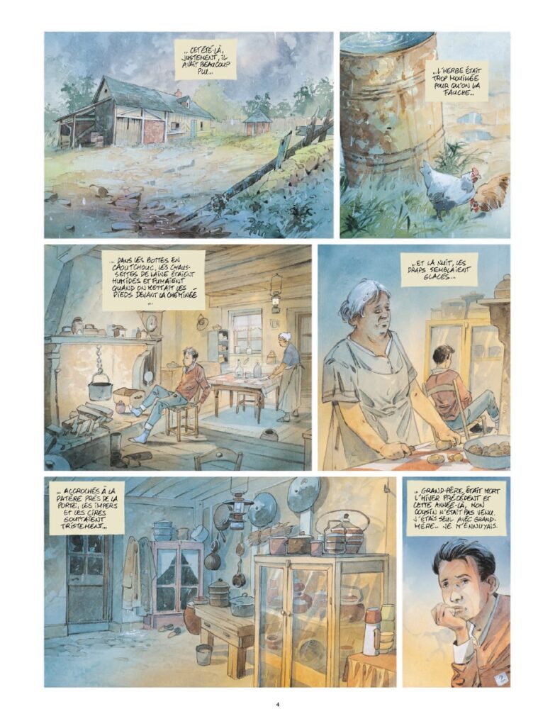 Ecoute s'il pleut Daniel Maghen Editions planche 4