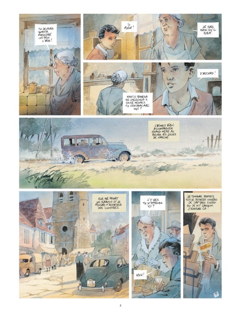 Ecoute s'il pleut Daniel Maghen Editions planche 5