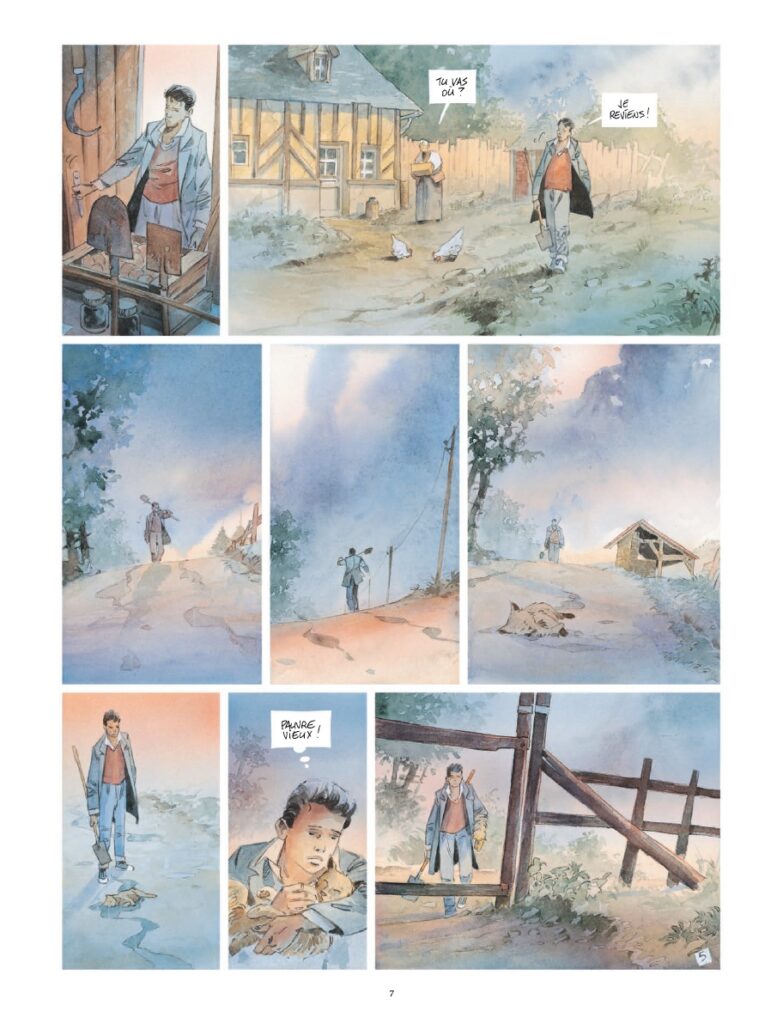 Ecoute s'il pleut Daniel Maghen Editions planche 7