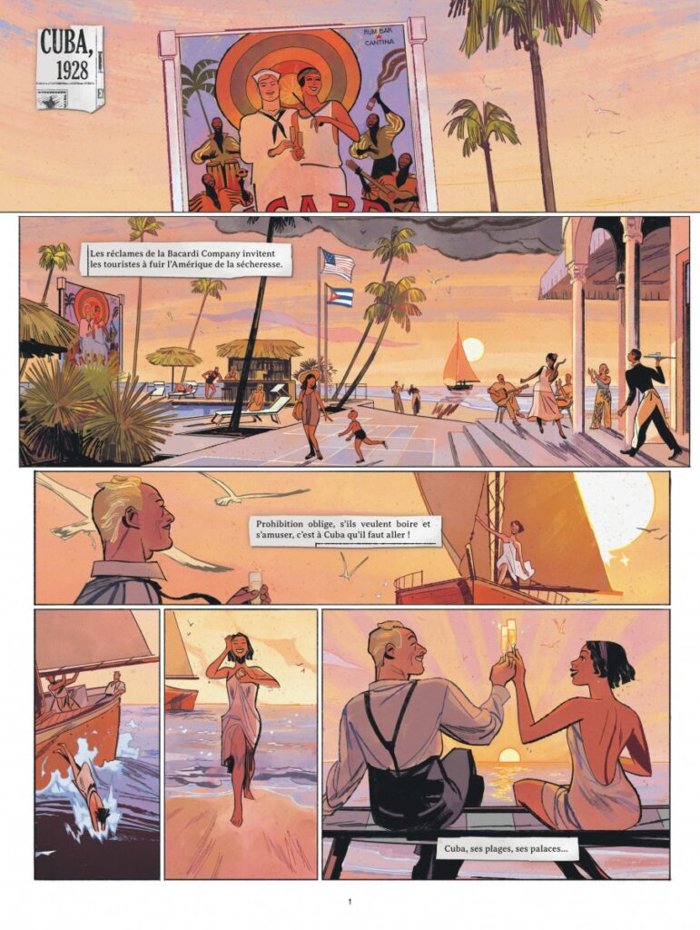 Havana Split tome 1 Dupuis planche 1
