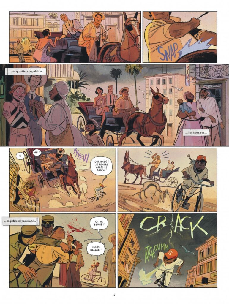 Havana Split tome 1 Dupuis planche 2