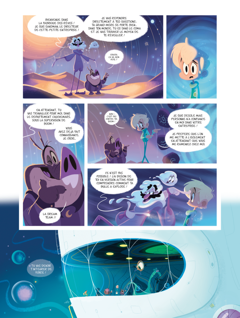 La Fabrique des Rêves tome 2 Le Lombard planche 