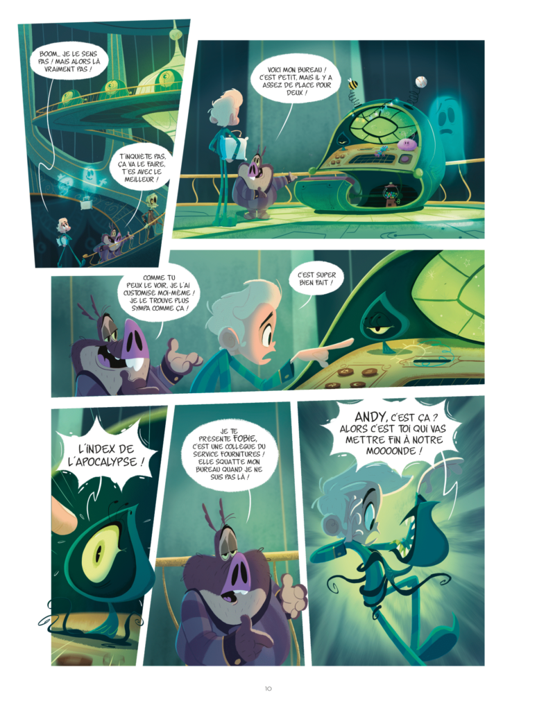 La Fabrique des Rêves tome 2 Le Lombard planche 10