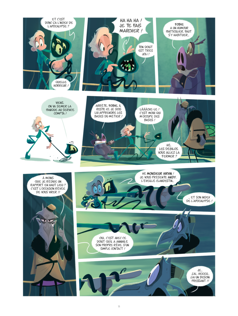La Fabrique des Rêves tome 2 Le Lombard planche 11
