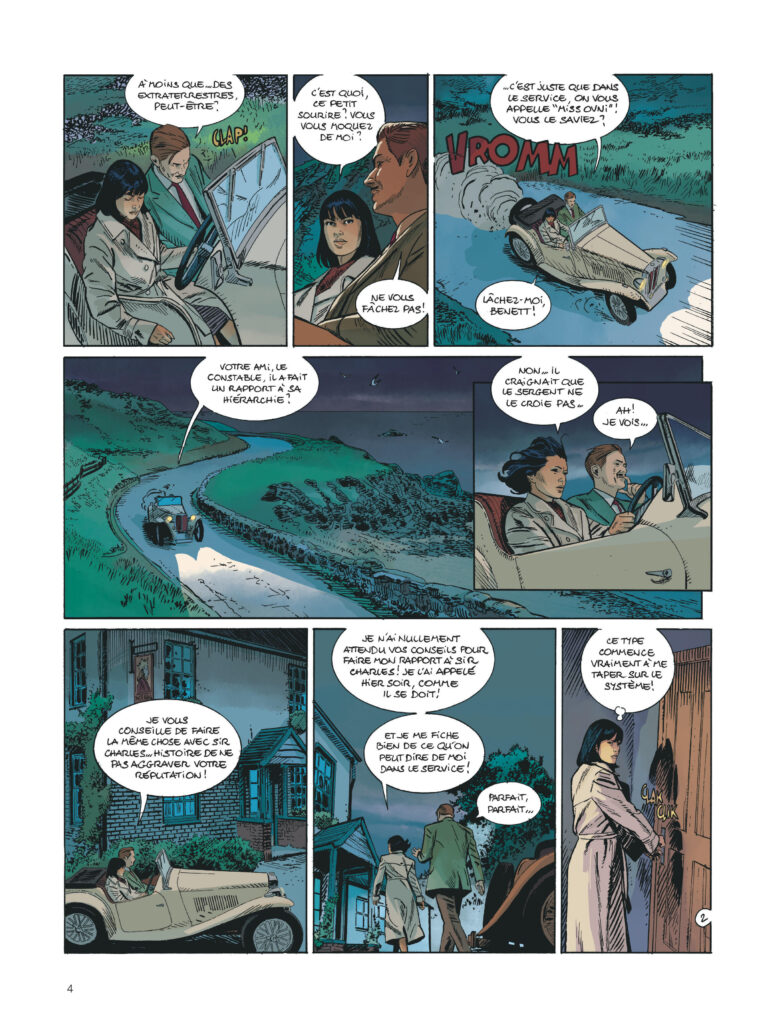 Scotland épisode 4 Dargaud planche 4