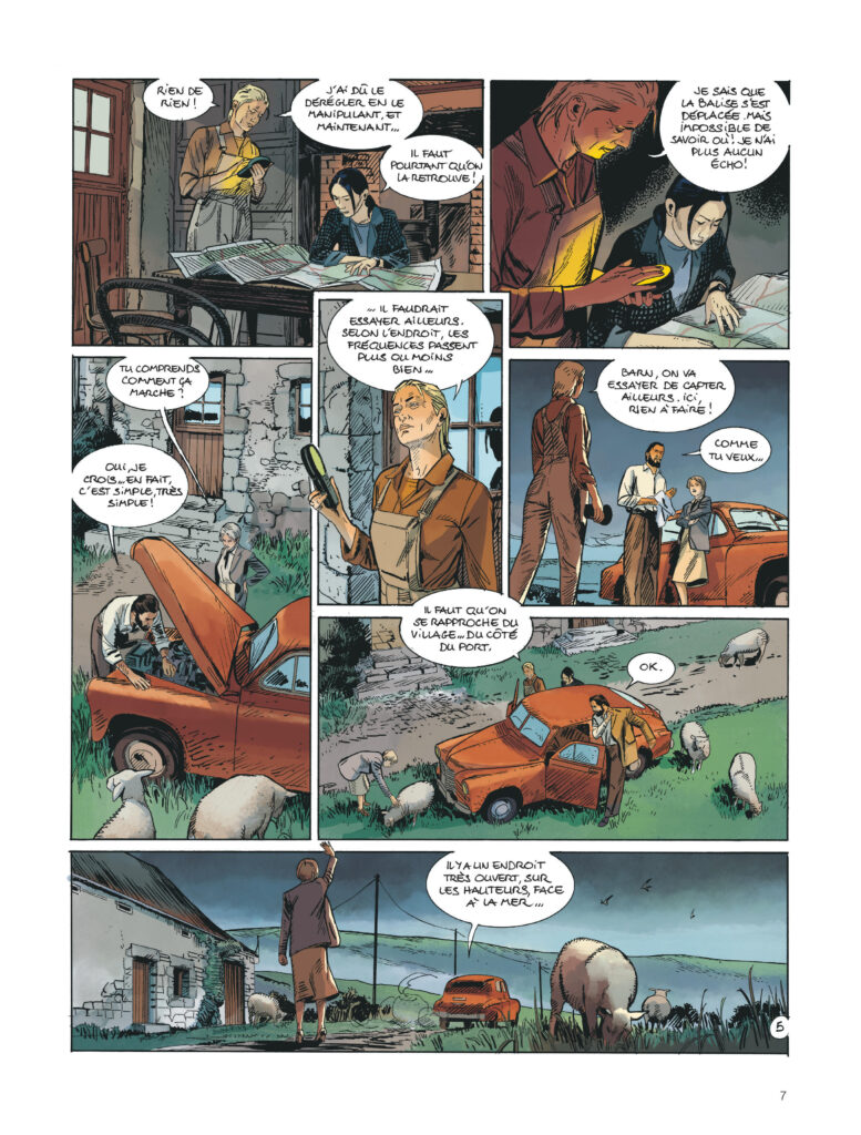 Scotland épisode 4 Dargaud planche 7