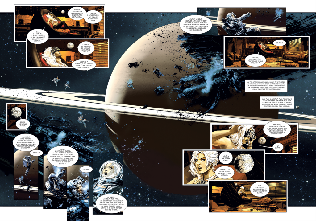 Sphères tome 1 Oxymore planches