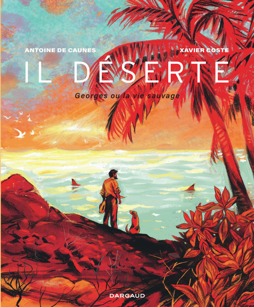 Il déserte Dargaud couverture