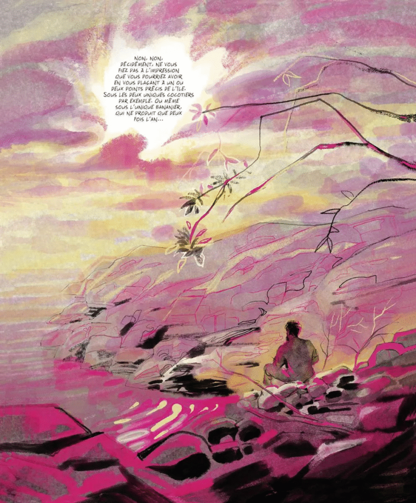 Il déserte Dargaud planche