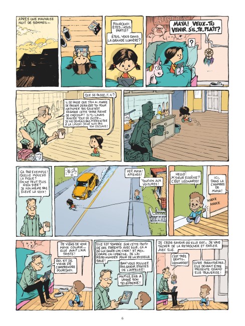 Maya tome 2 Glénat planche 6