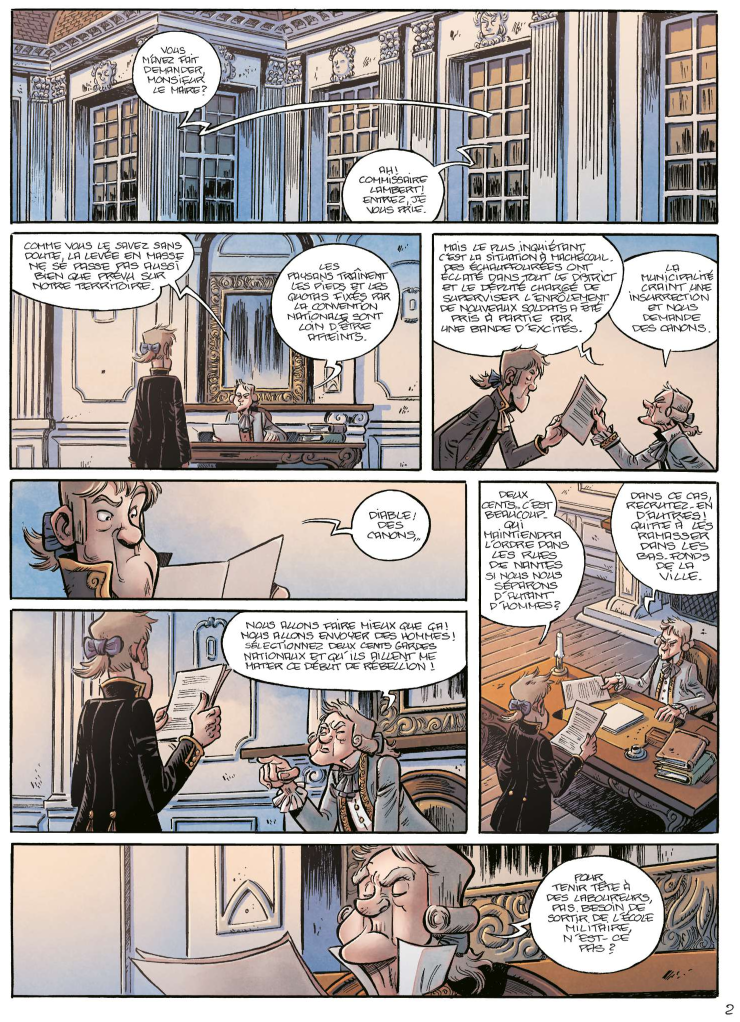 Révolutionnaires tome 4 Le Lombard planche