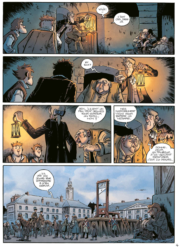 Révolutionnaires tome 4 Le Lombard planche