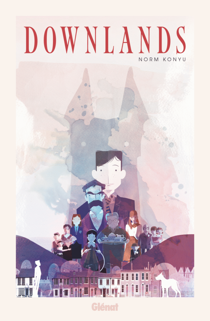 Downlands Norm Konyu Glénat couverture