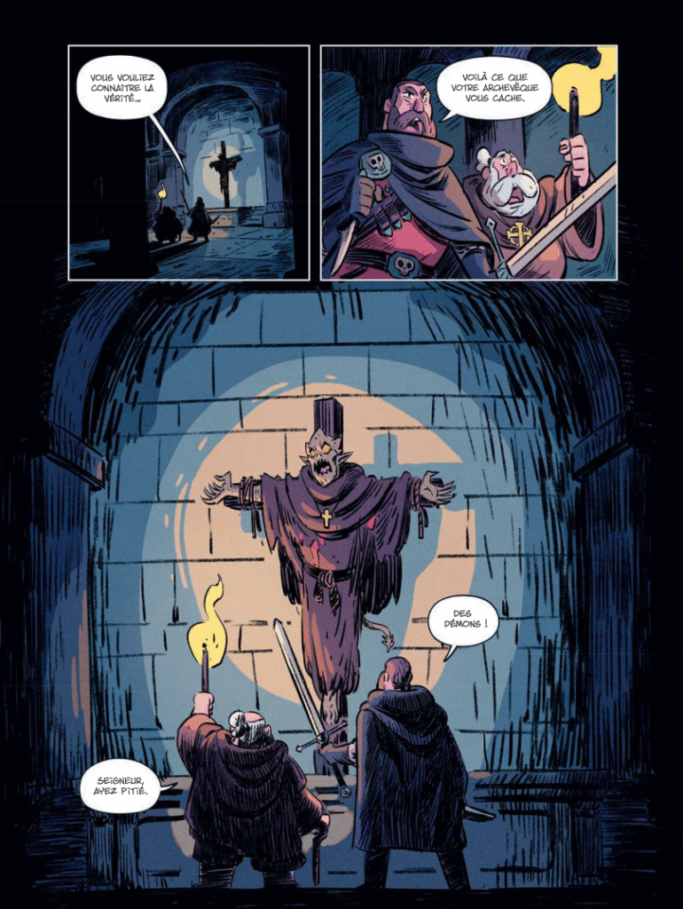 Duncross contre les forces du mal D. Laufman Aventuriers d'Ailleurs planche 
