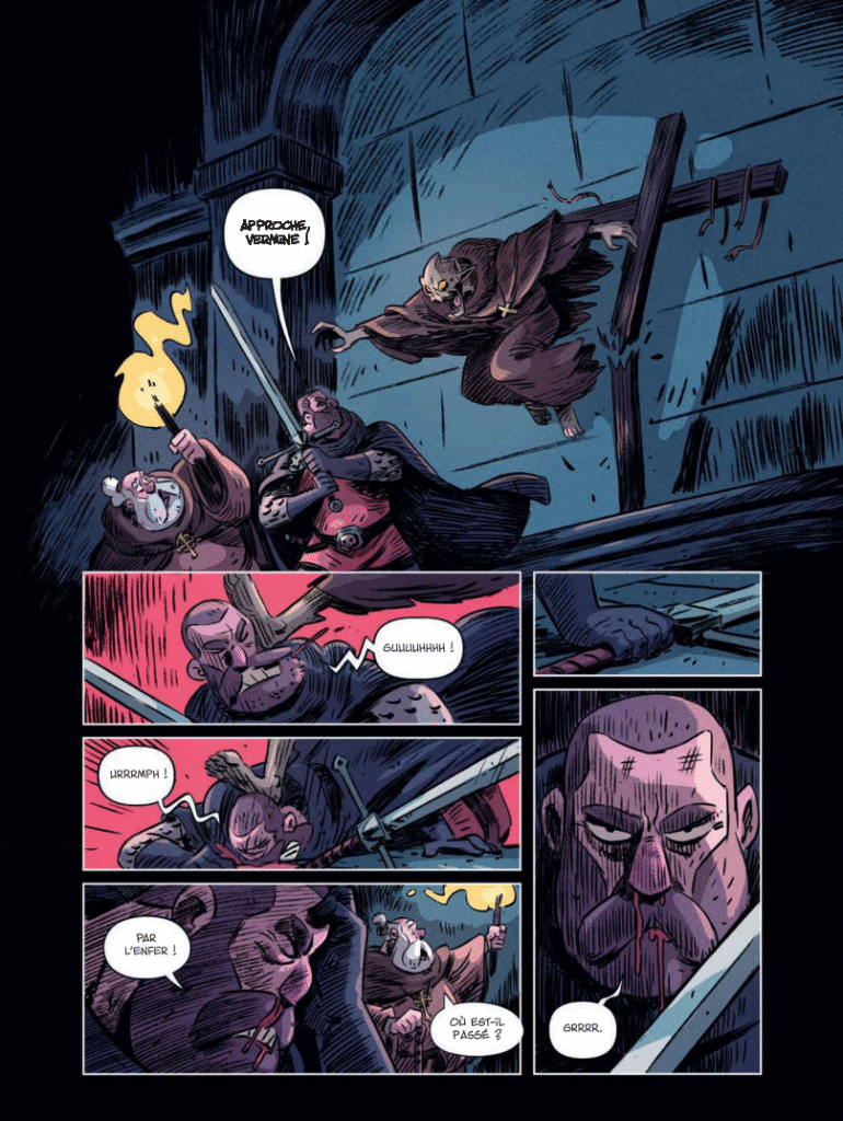 Duncross contre les forces du mal D. Laufman Aventuriers d'Ailleurs planche 