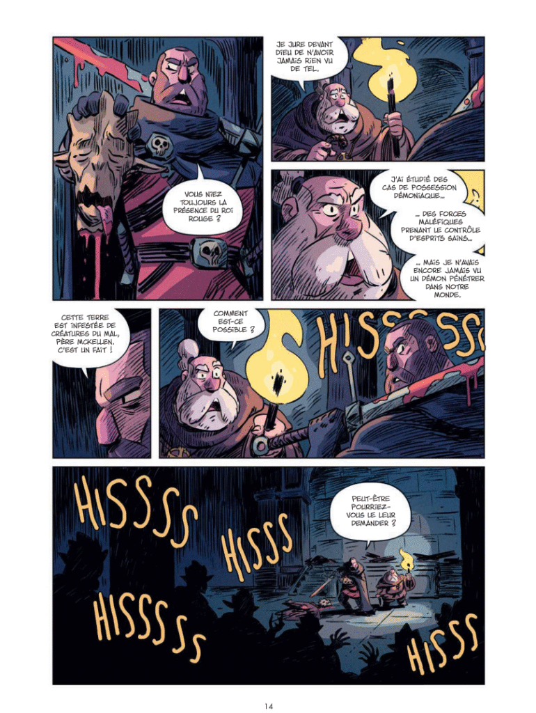 Duncross contre les forces du mal D. Laufman Aventuriers d'Ailleurs planche 14