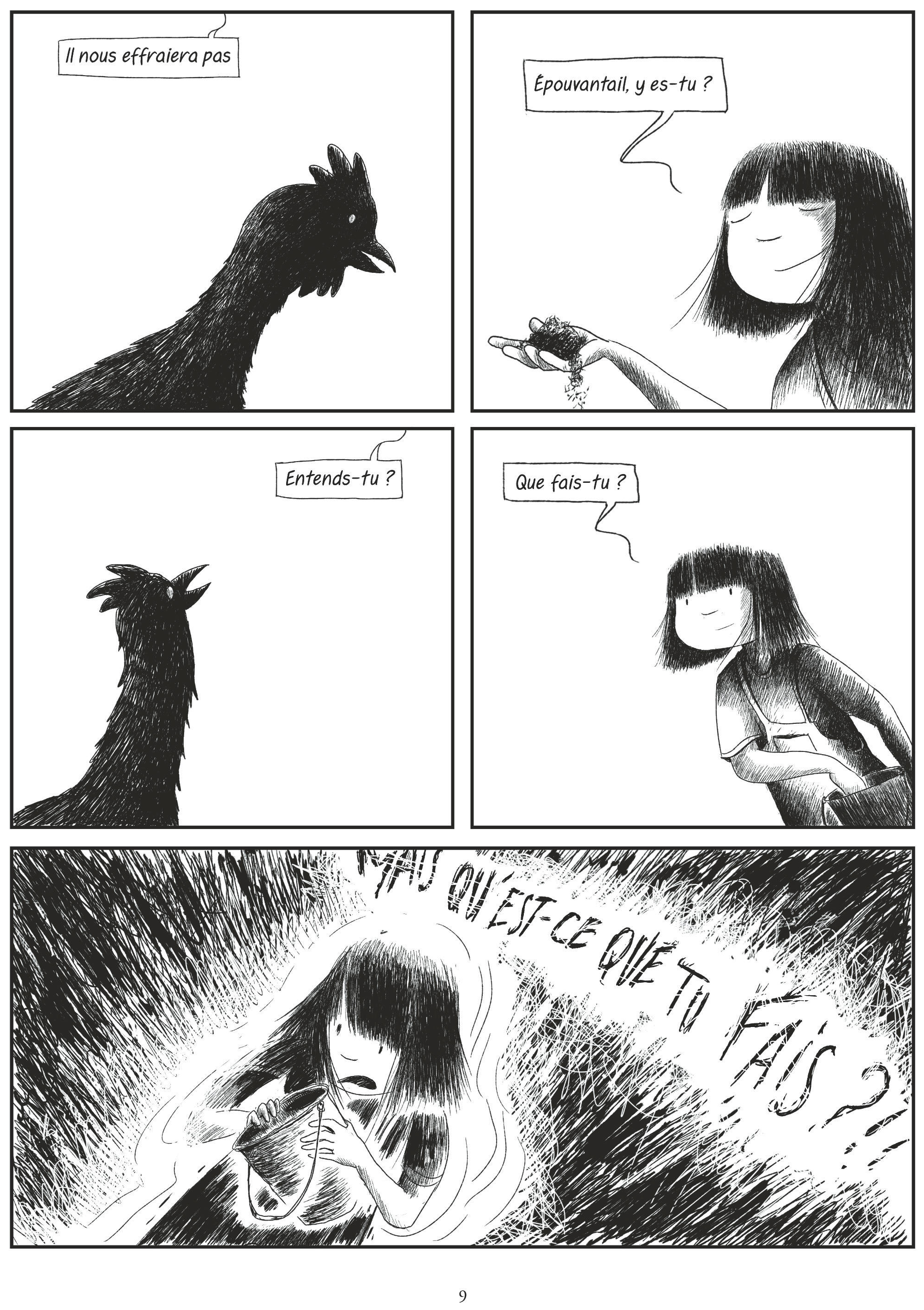 Epouvantail Dargaud planche 9