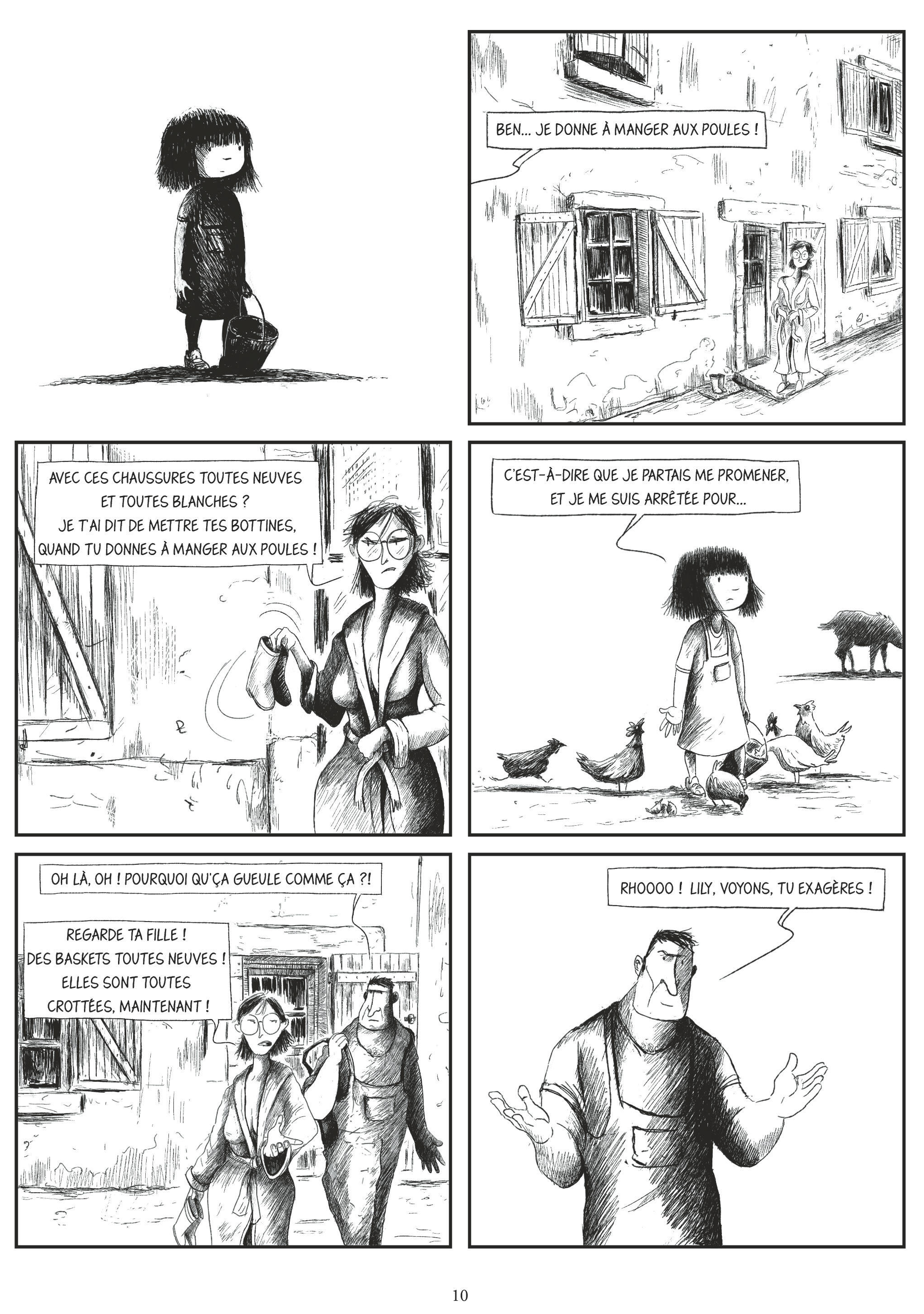Epouvantail Dargaud planche 10