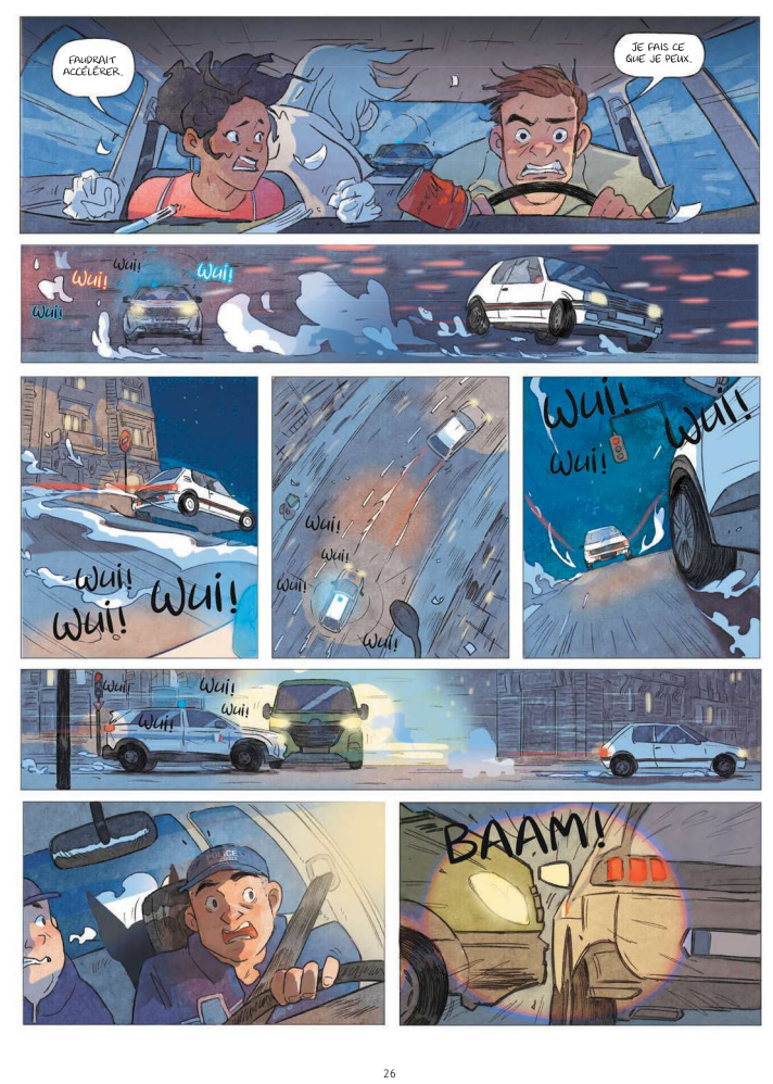 La nuit est belle Grand Angle planche 26
