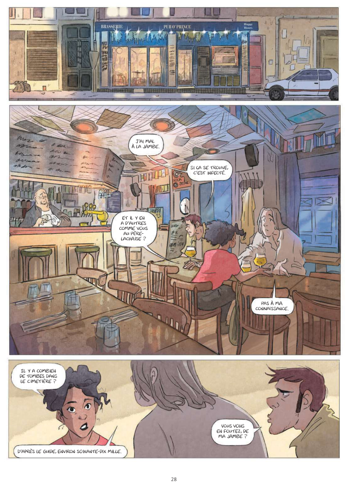 La nuit est belle Grand Angle planche 28