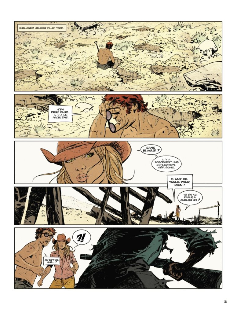 L'Or du spectre Le Lombard planche 21