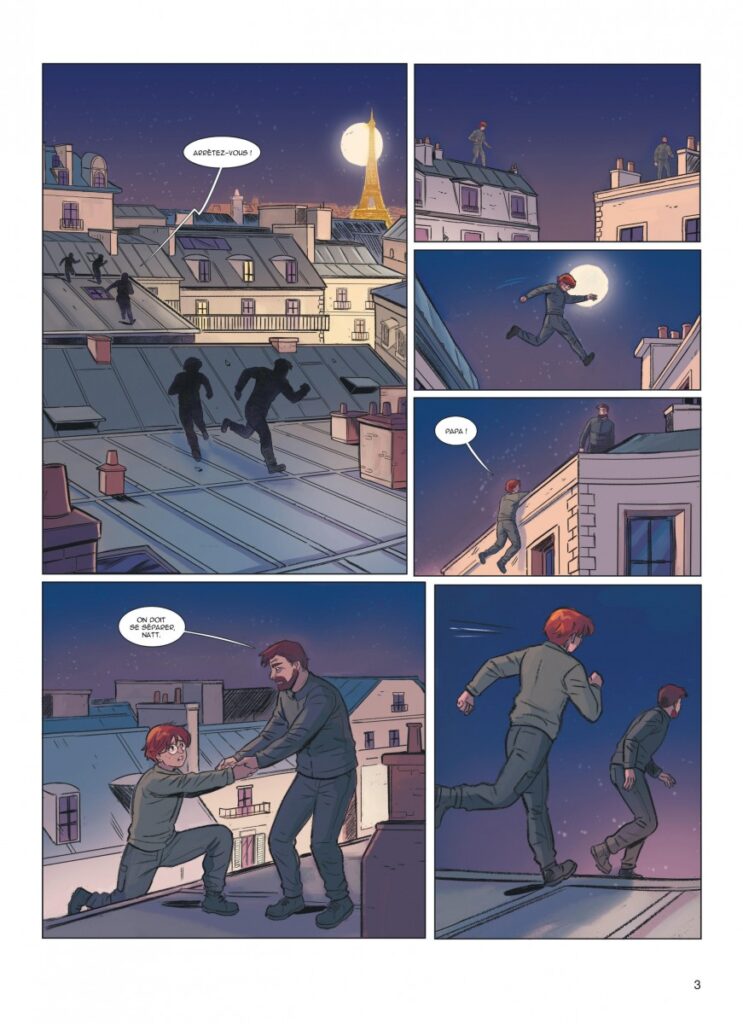Cassiopée tome 1 Dupuis planche 3
