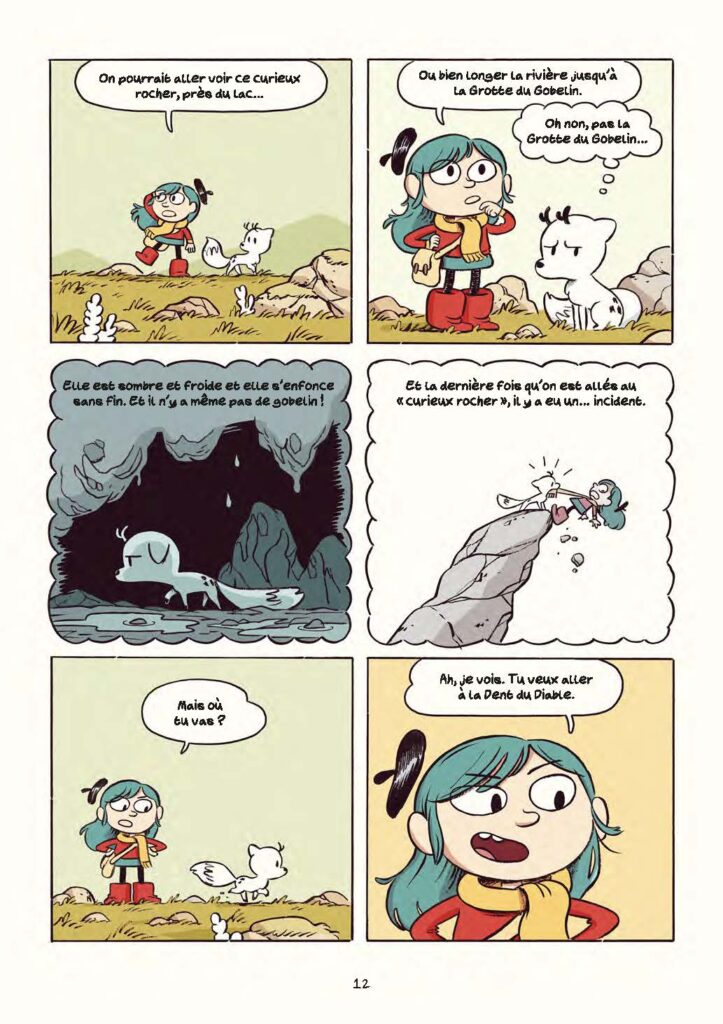 Hilda & Twig Pas nés de la dernière pluie Casterman planche 12