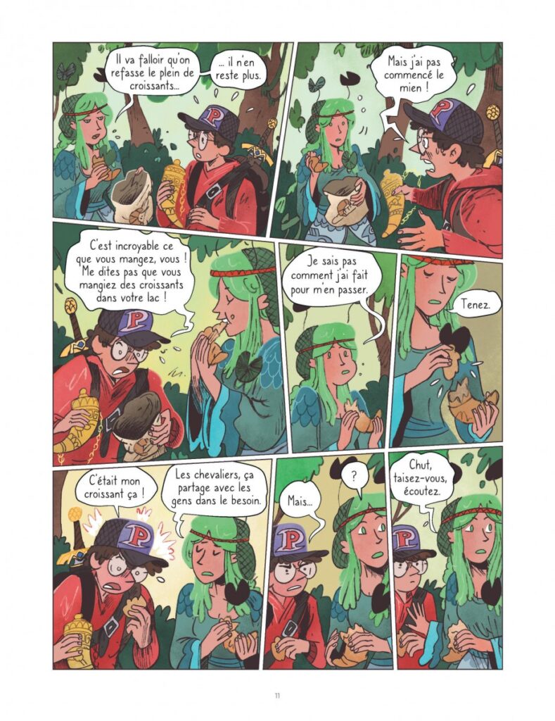 La Quête tome 2 Le Lombard planche 11