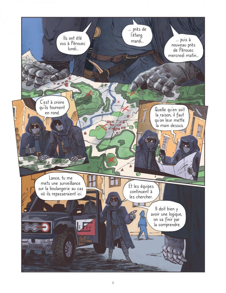 La Quête tome 2 Le Lombard planche 9