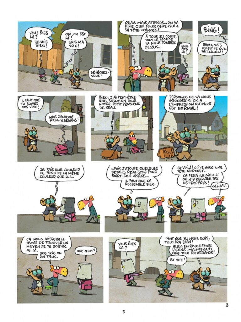 Les cavaliers de l'apocadispe tome 5 Dupuis planche 5
