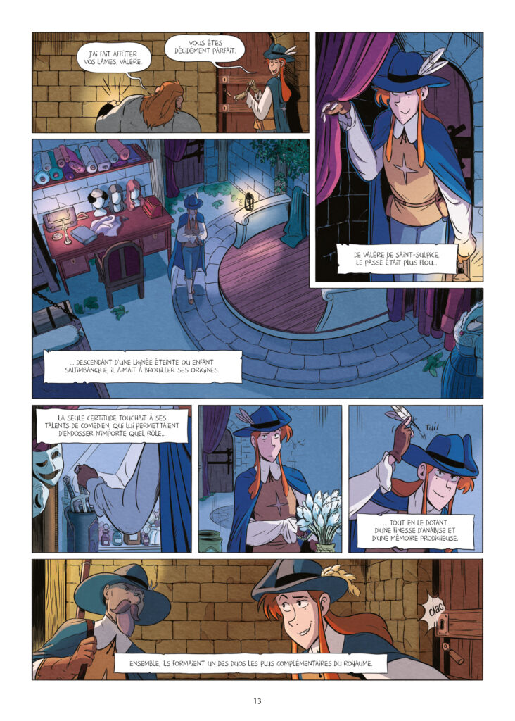 Mousquetaires Fantastiques tome 1 Delcourt planche 13