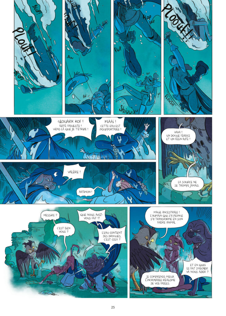 Mousquetaires Fantastiques tome 1 Delcourt planche 25
