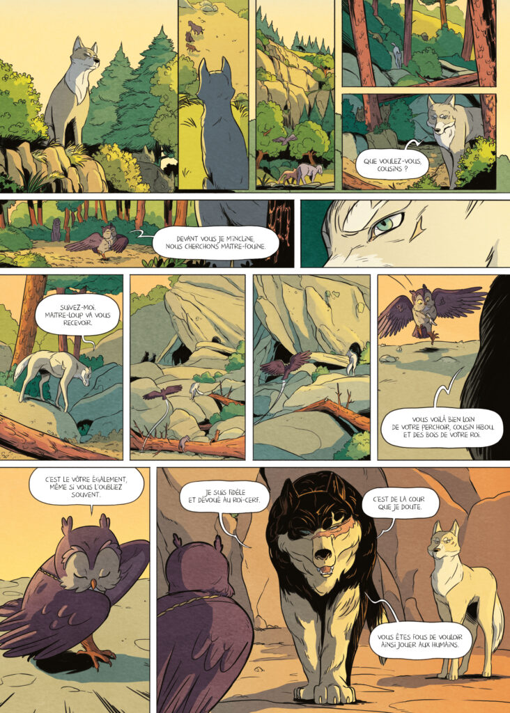 Mousquetaires Fantastiques tome 1 Delcourt planche