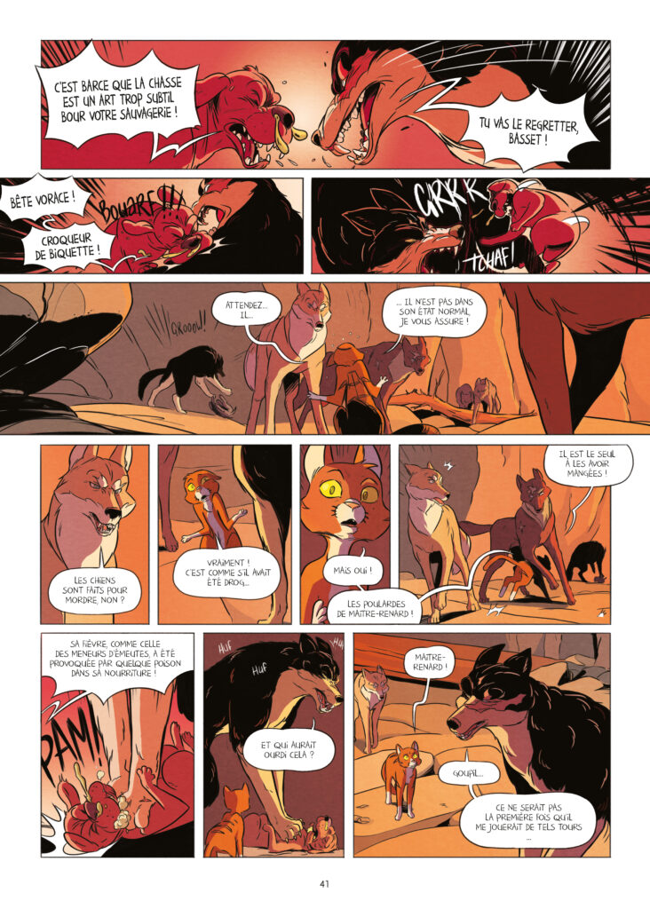 Mousquetaires Fantastiques tome 1 Delcourt planche 41