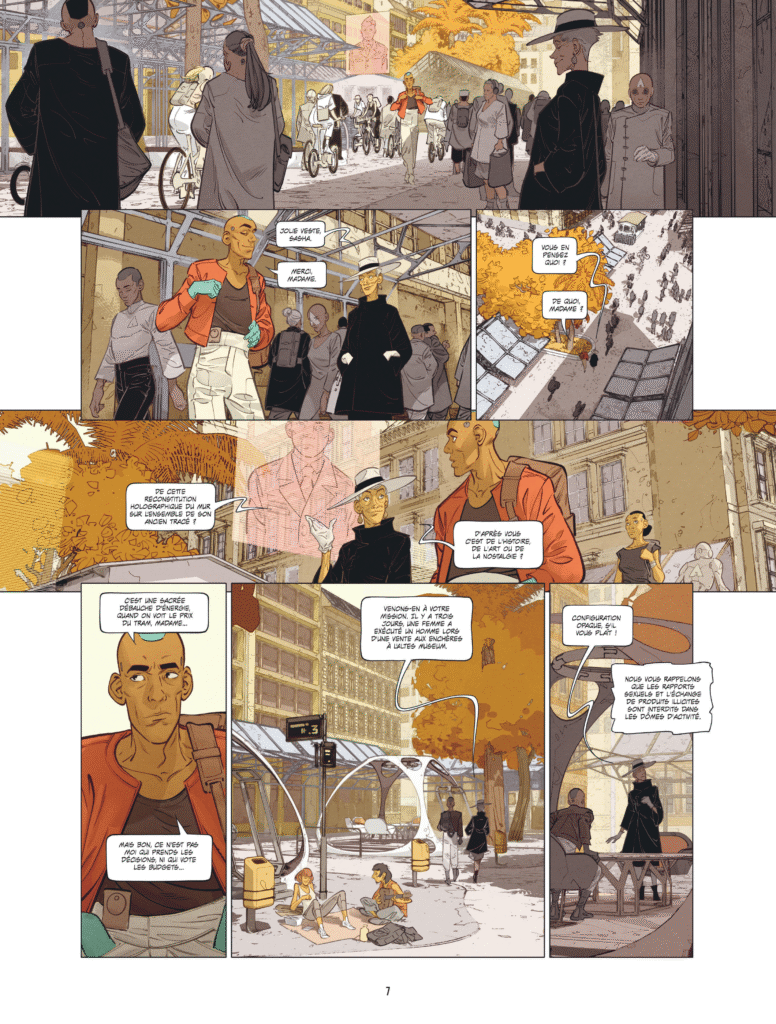 Metropolia tome 1 Dargaud planche 7