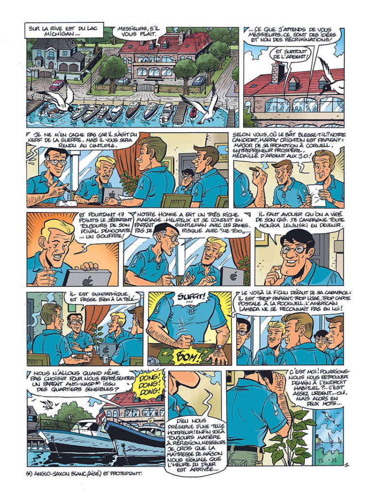 Rubine tome 16 Super Tuesday Editions du Tiroir 2025 planche 1