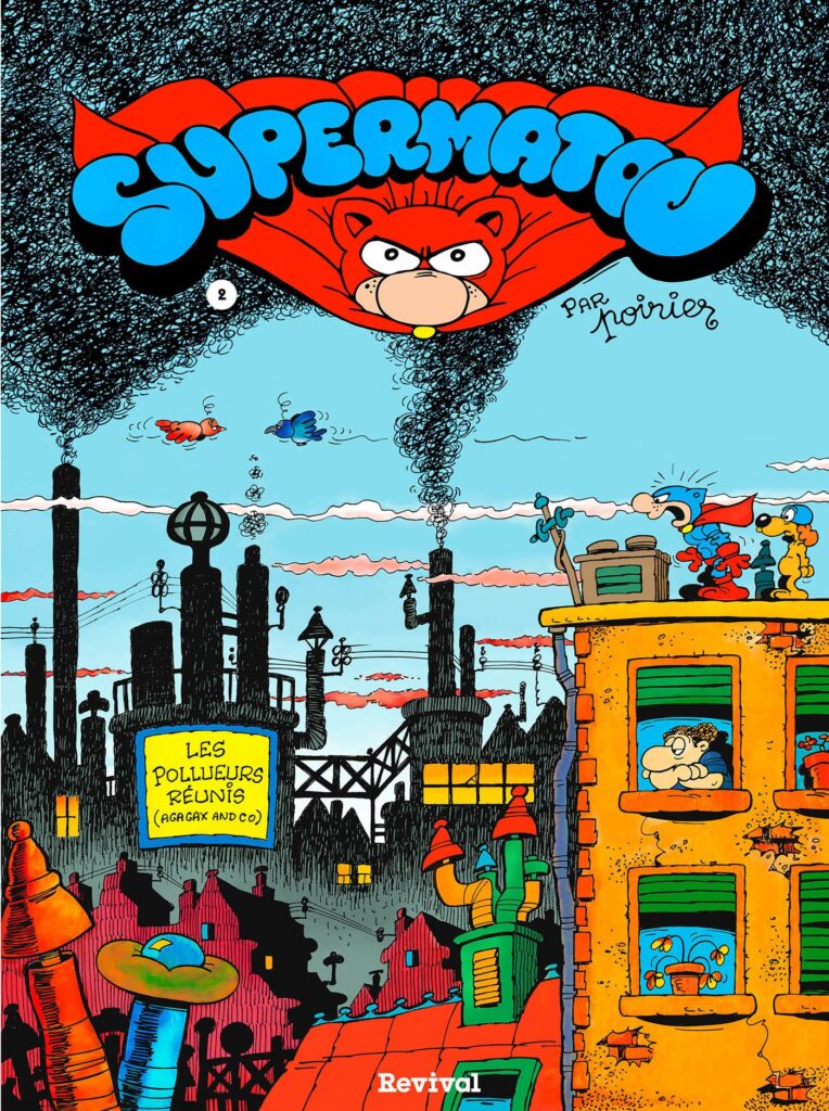 Supermatou volume 2 Poirier éditions Revival couverture