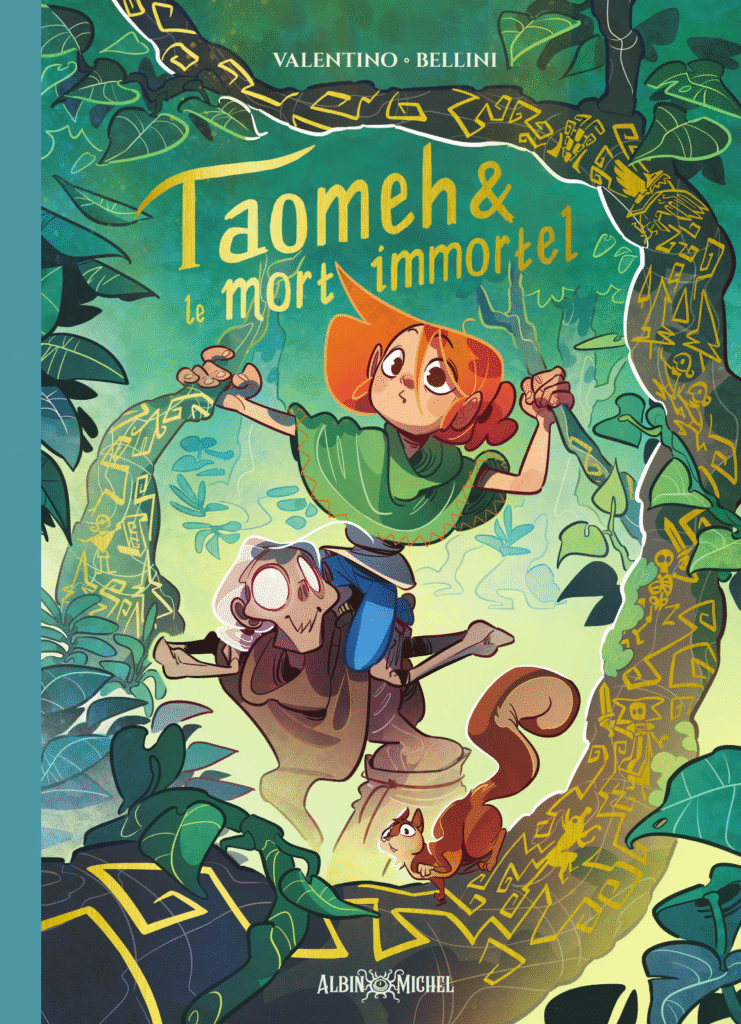 Taomeh et le mort immortel Albin Michel couverture
