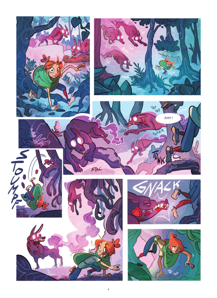 Taomeh et le mort immortel Albin Michel planche 4