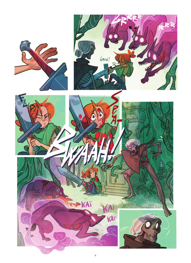 Taomeh et le mort immortel Albin Michel planche 6