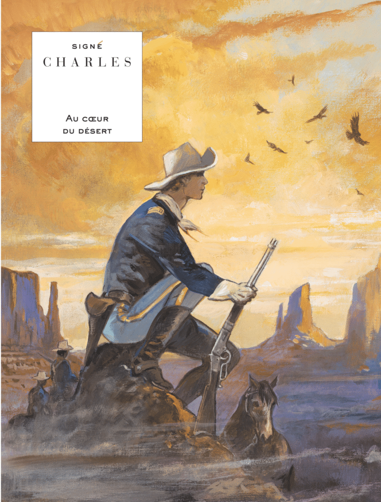 Au cœur du désert Le Lombard couverture